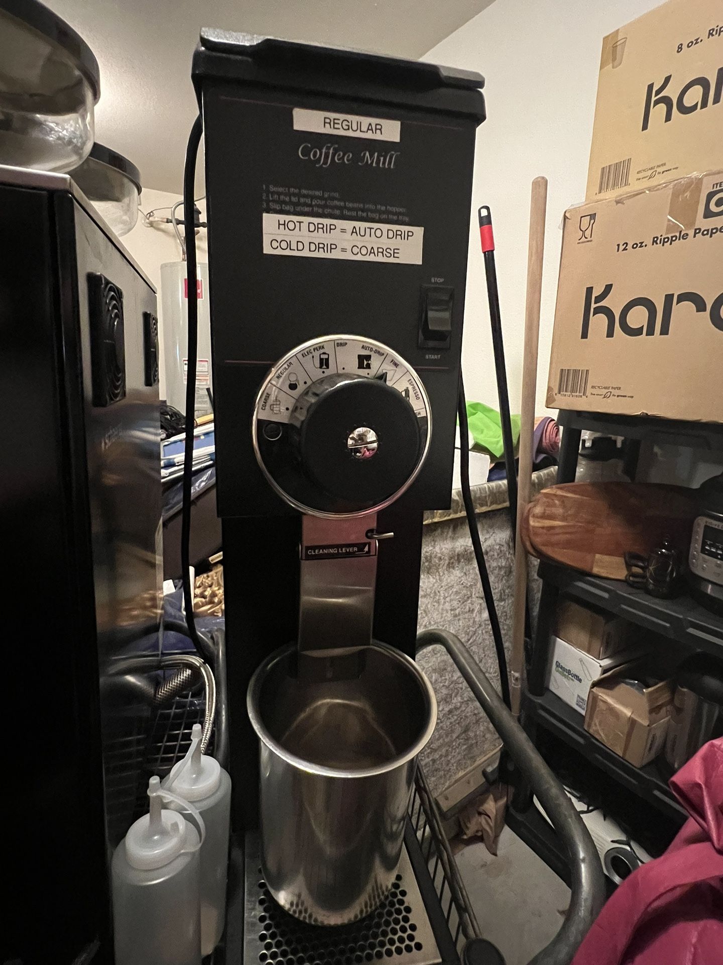 Bunn Coffee Mill bulk coffee grinder