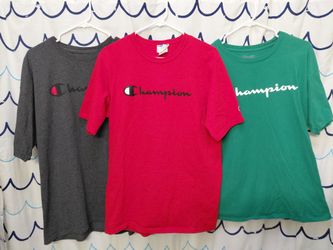 3 Champion Shirts 2 Large And  one 2XL