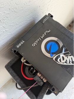 Subwoofer 12 inch and amp