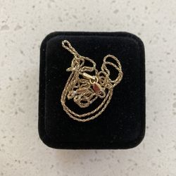 Gold Rope Necklace