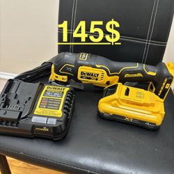 Dewalt XR Oscillating Multi Tool  3-Speed, 4ah Battery powerpack and charger 20v, no bag