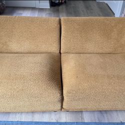 Mustard Sofa - 88.5”