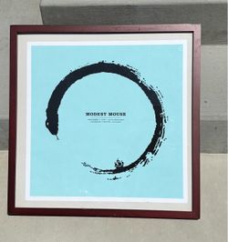 Framed modest mouse print poster free