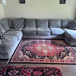 Couch And Rugs 