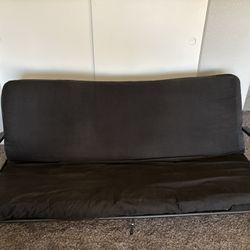 Full Size Black Futon 