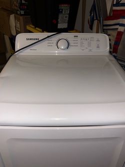 Samsung Electric Dryer White