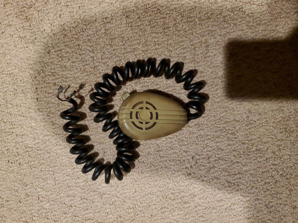 Vintage CB radio microphone unmarked