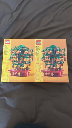 *TWO* Brand new SEALED LEGO Money Trees Boxes
