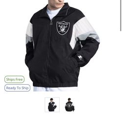 Las Vegas Raiders Starter Jacket (L/XL)