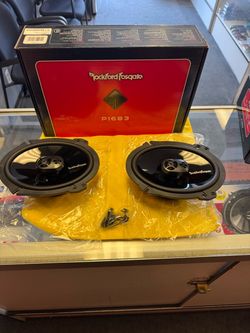 Rockford Fosgate 6”x8” Punch Series P1683 6” x 8” 3way car speakers