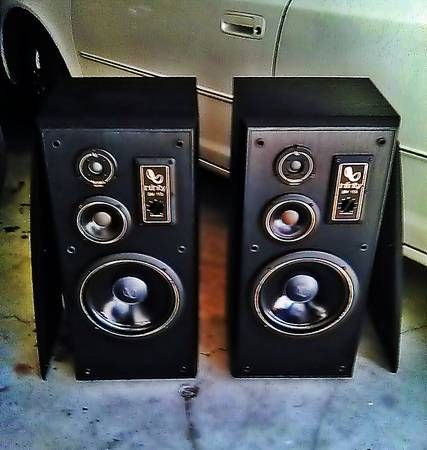 Infinity SM-115 Studio Monitor Loudspeaker System, Beautiful,EXCELLENT -