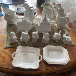 White Milk Glass Collection