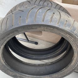 Set 160/60/18 And 120/70/ Metzeler Motorcycle  Tires