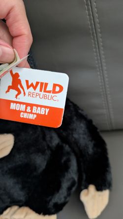 Stuff Animal Monkey With Baby