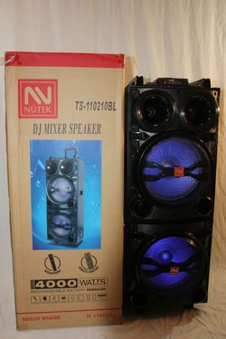 Bluetooth speaker SD card,slot USB port,FM radio,microphone included for karaoke(bosina)