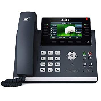 VoIP Business Phones - Unlimited US & Canada Desk Yealink Phones - Yealink T46S, 3 w/ 3 Lines : $71/month
