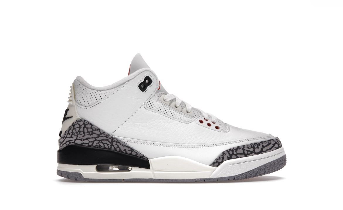Jordan 3 White Cement