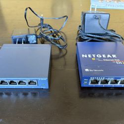 Four And Five Port Switches, Ethernet Hub