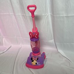 Disney Junior Minnie Mouse Twinkle Bows Play Vacuum with Lights and Sounds
