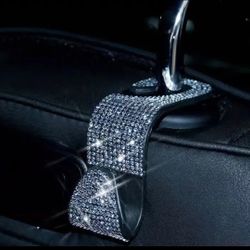 Brand New Sparkly Bling Car Bag Holder Seat Hook 
