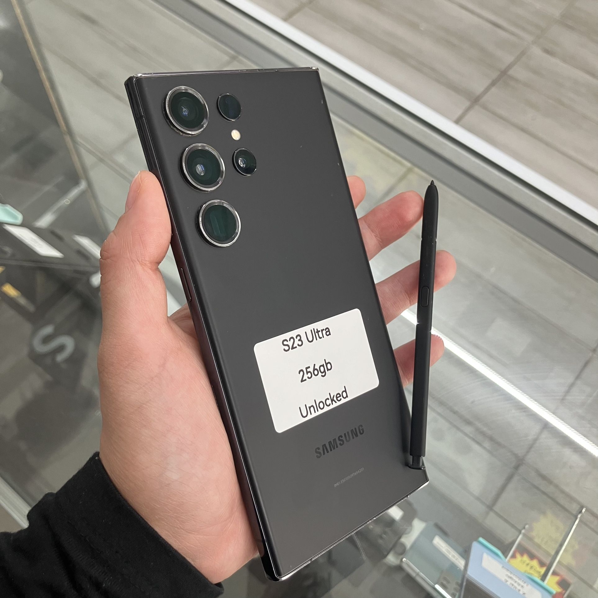 Black Samsung S23 Ultra Unlocked Cash Or $50 Down