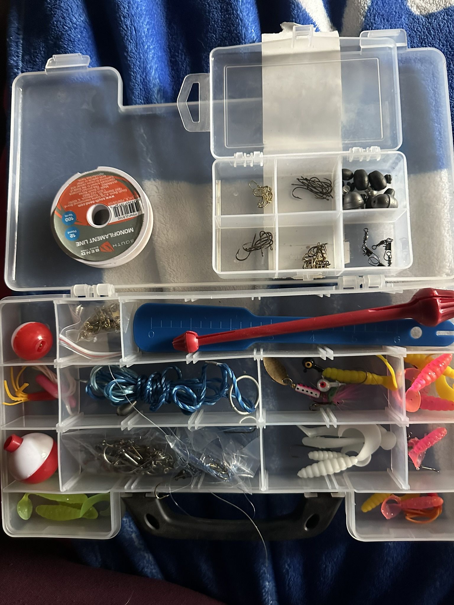 Fishing Gear New , Hooks, String, Weights Etc
