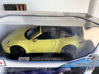 Porsche Targa Gts toy car 1:18 new