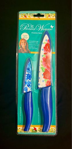 The Pioneer Woman Frontier Rose Cutlery Knife Set