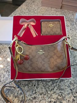 Coach Brown 3 piece Set Brand New in the box