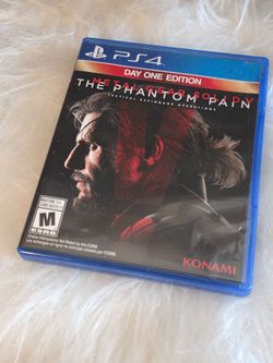 Metal Gear Solid 5 V The Phantom Pain Day One PS4 + Map - Complete CIB