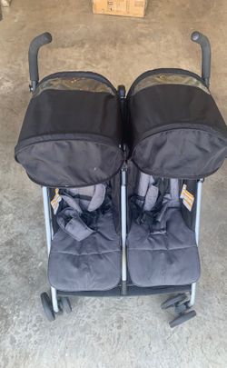 Dual seat stroller