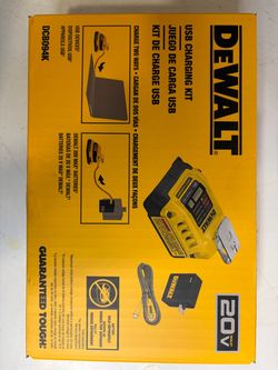 DEWALT DCB094K 20V USB Charging Kit