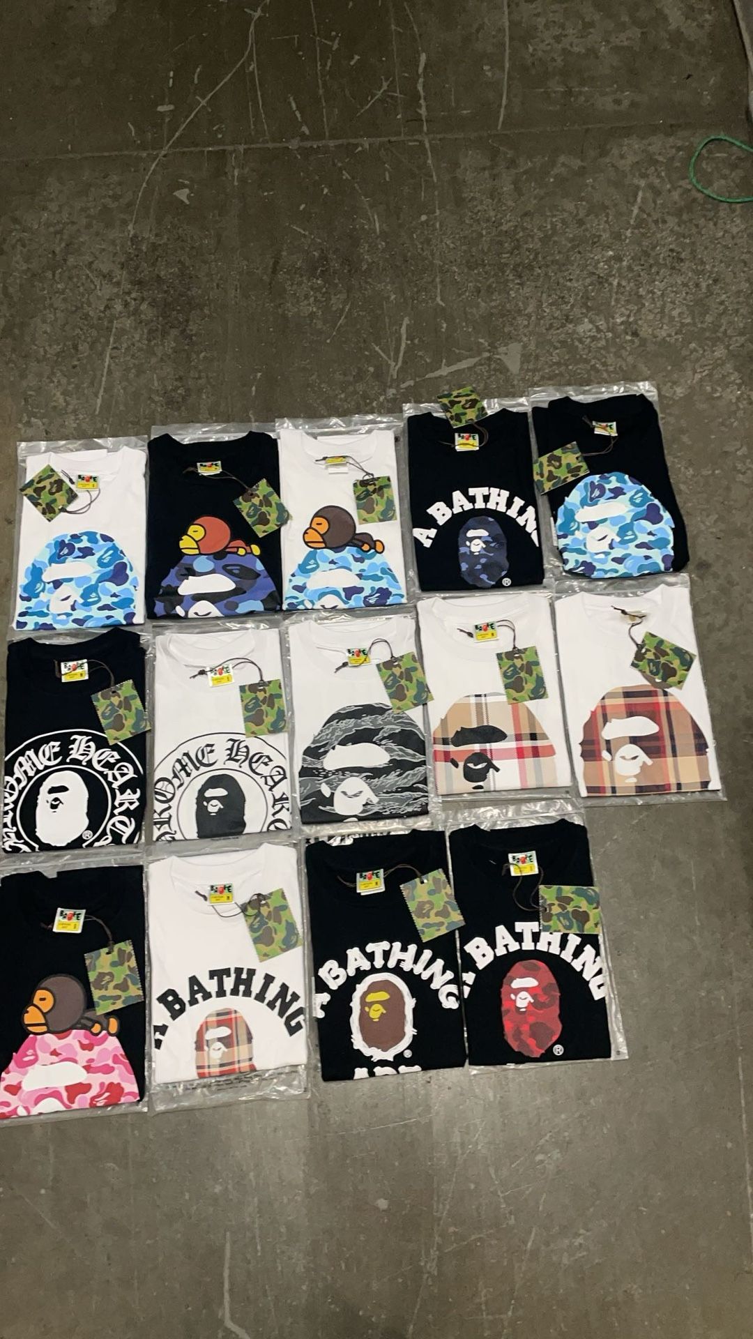 Bape Tees