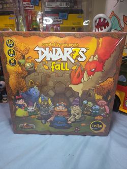 Dwar7s Fall Board Game ( Vesuvius Media & Iello , 2020 ) - Brand New -