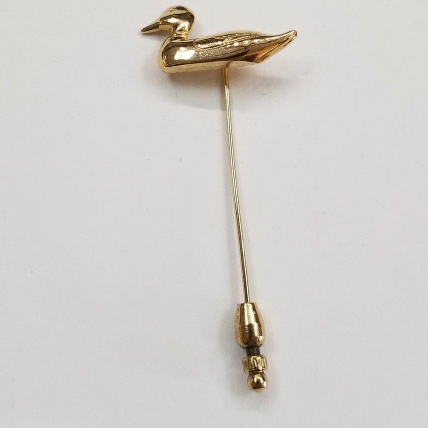 Gold Plated Hat Pin