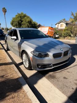 BMW 5 Series Silver Sedan