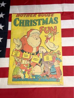 Mother Goose Christmas Fun Vintage Comic Book