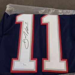 Julian Edelman Auto Jersey