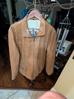 Maddox Men's Wear It Men's Genuine High Quality  Leather Jacket....Size 54