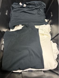 64 Blank T-Shirts – Small – Black & White – Great for Cricut, Screen Printing & HTV