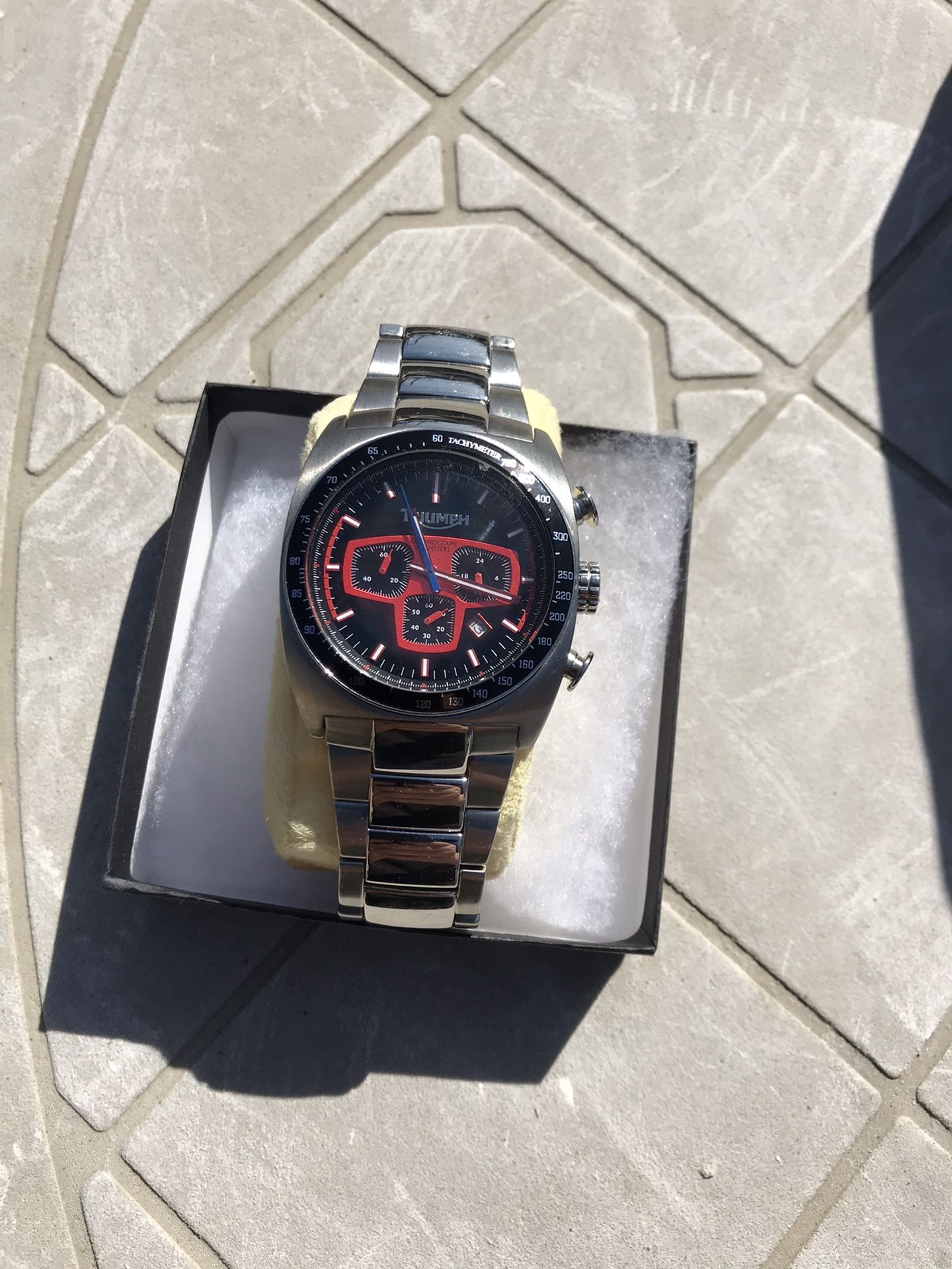 Men’s Stainless Steel Bracelet Watch For Sale