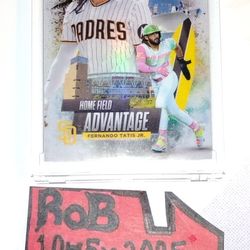 Fernando Tatis Jr SP "Home Field Advantage" 2025 Topps Chrome 