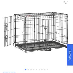 Dog crate. 30Lx19wx21h