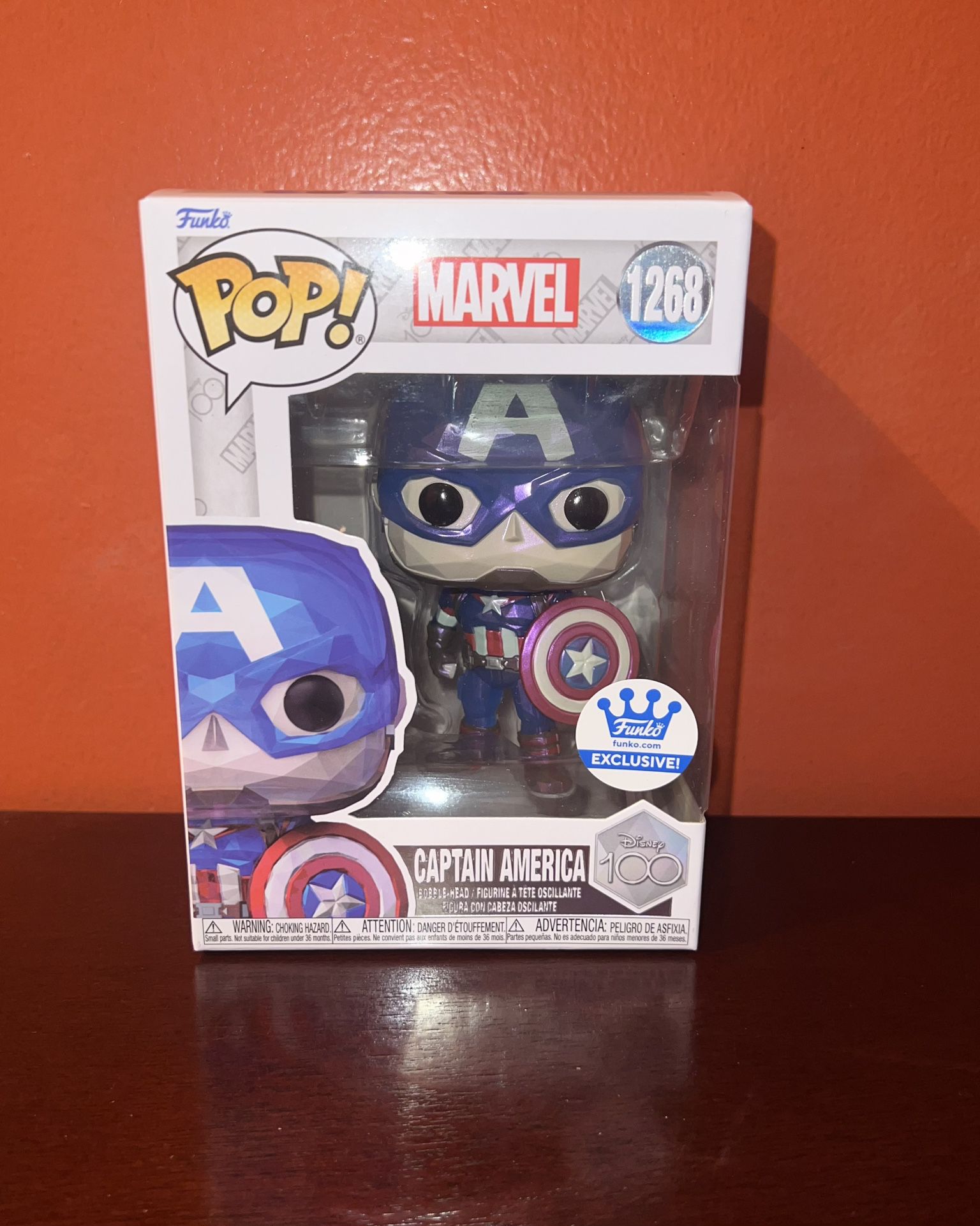 Funko Pop:Marvel Captain America(Facet)Funko Shop Exclusive $20