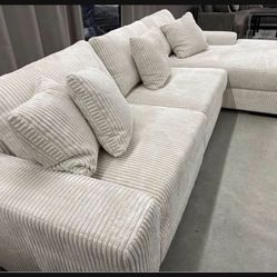 NEW SUNDAY 3pc BEIGE SECTIONAL AND FINANCING AVAILABLE $40 Down