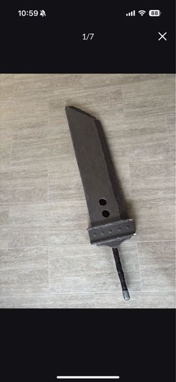 Video game collectors Final fantasy collectible sword,
