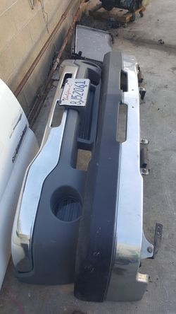 Silverado front bumpers and GMC 150 each