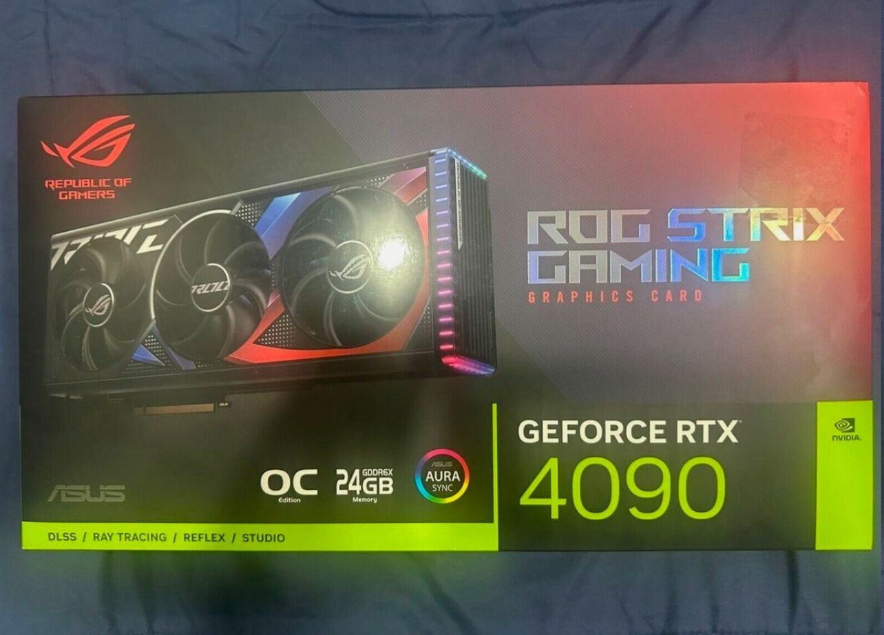 ASUS ROG Strix GeForce RTX 4090 OC Edition 24 GB PCIe 4.0 Graphics