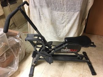 Home gym health rider