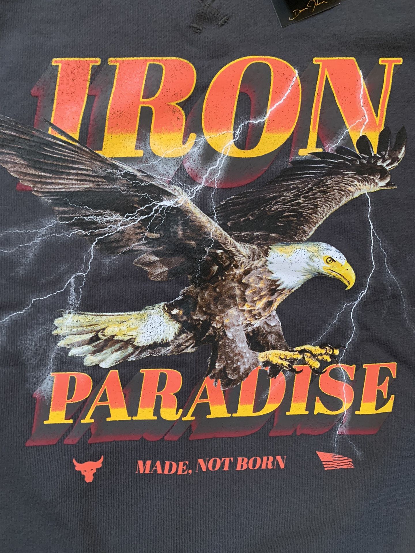 🔥🔥 Under Armour Project Rock Iron Paradise Sweatshirt